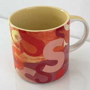 Anthropologie “S” Monogram Coffee/Tea Mug